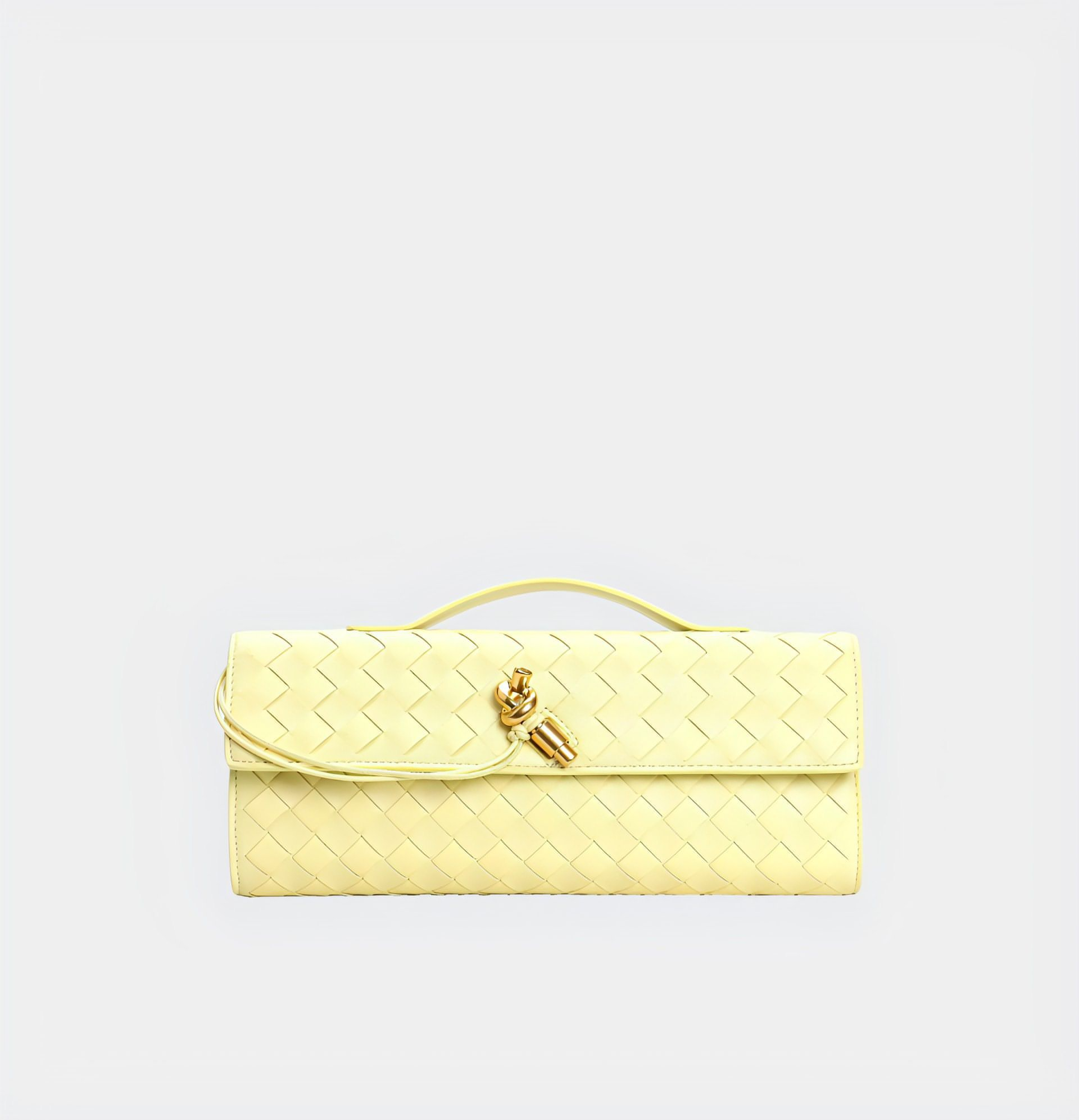Geweven leren crossbody tas dames, luxe schoudertas | Bella Fiora