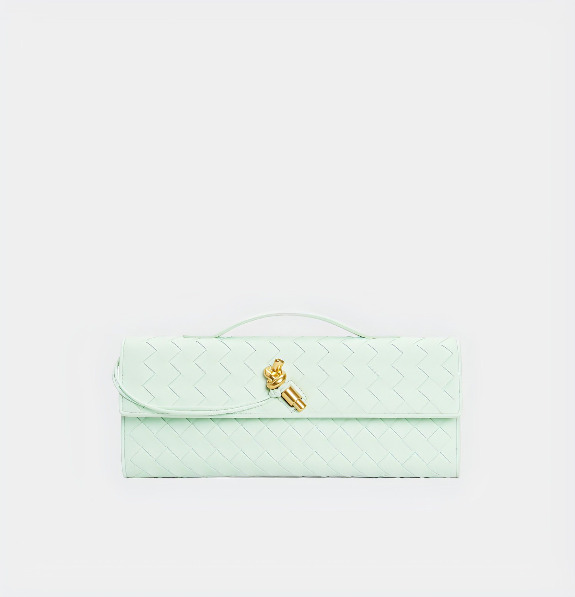 Geweven leren crossbody tas dames, luxe schoudertas | Bella Fiora