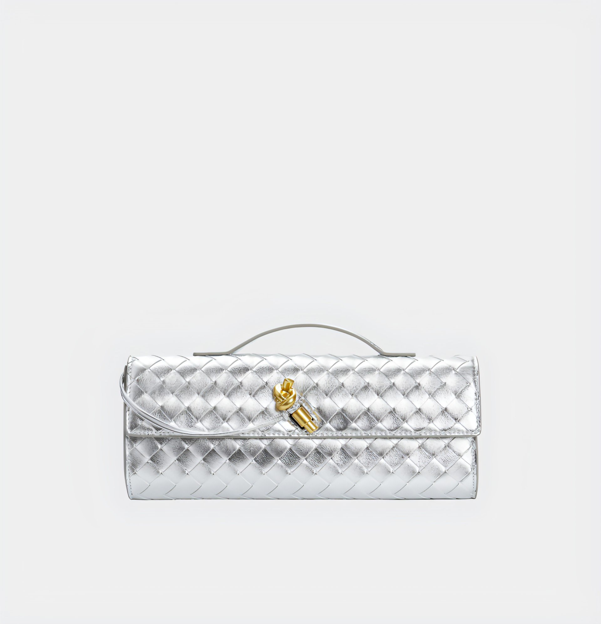 Geweven leren crossbody tas dames, luxe schoudertas | Bella Fiora