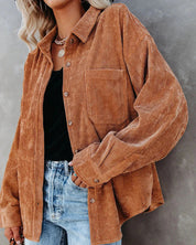 Serafina Top | Fluwelen Dames Top met Knoopsluiting en Vintage Uitstraling