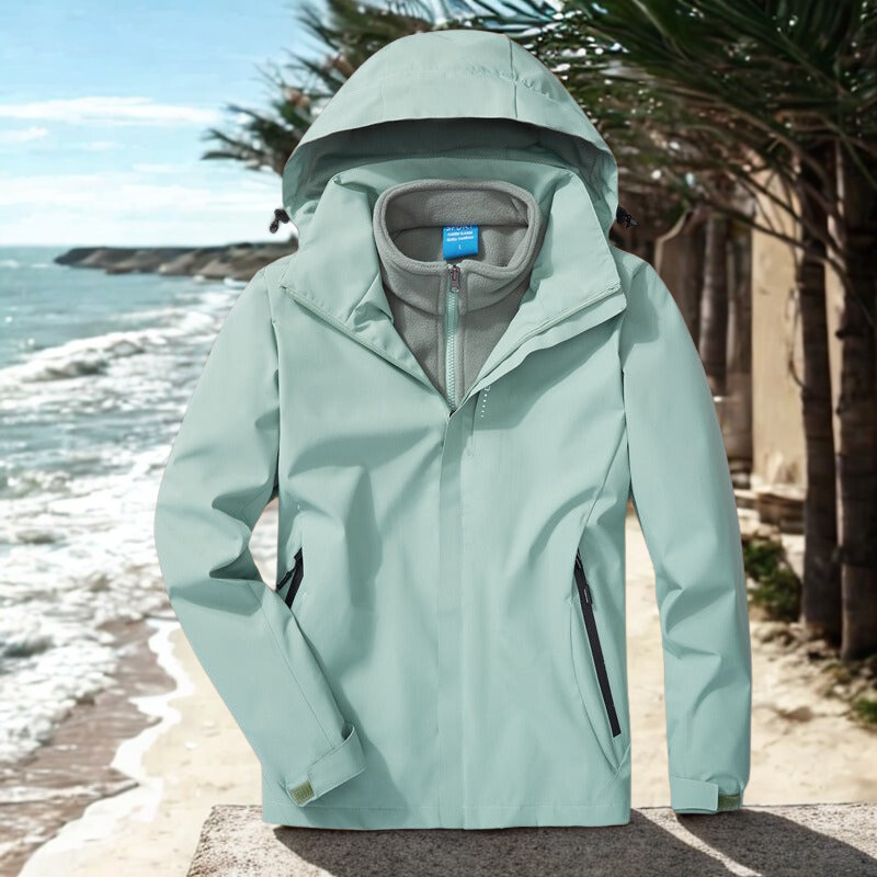 Isabella Outdoor Jacket | 3-in-1 Weerbestendige Damesjas met Afneembare Fleece