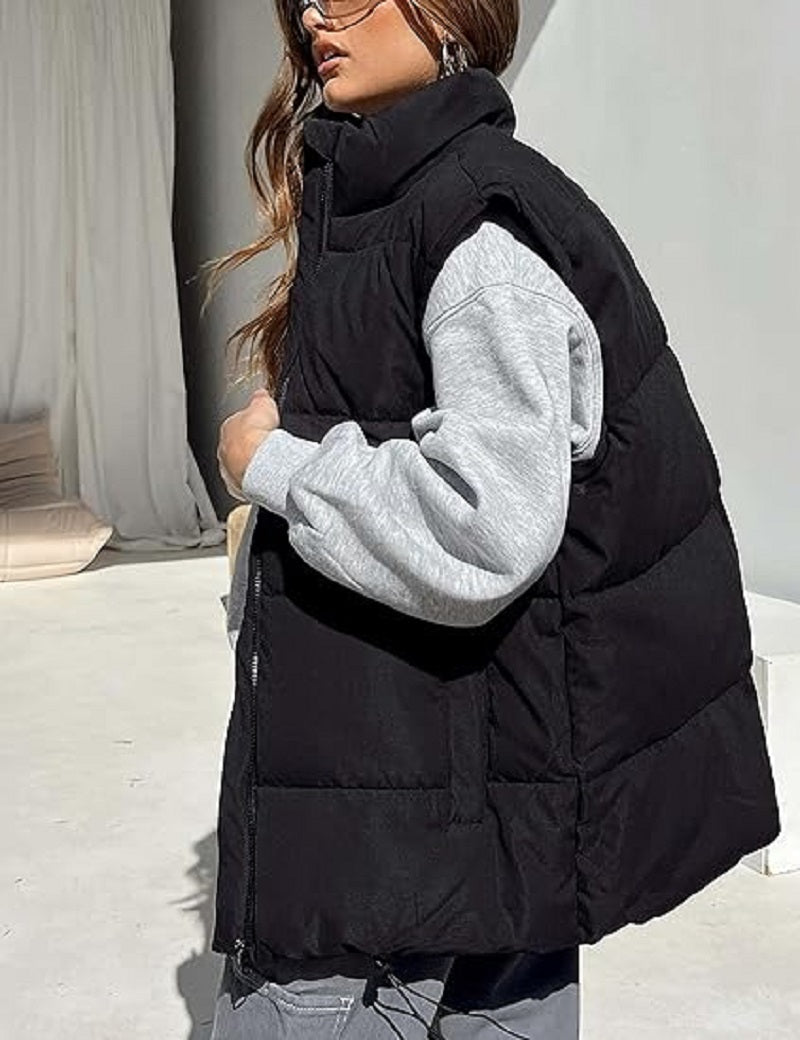 Allegra Dames Puffer Bodywarmer – Lichtgewicht Gewatteerd Vest met Stijlvol Silhouet