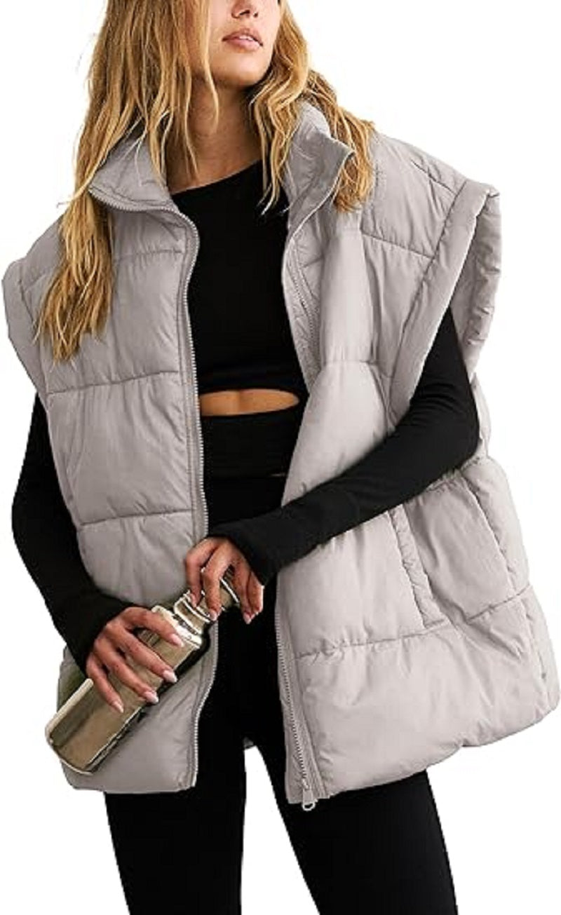 Allegra Dames Puffer Bodywarmer – Lichtgewicht Gewatteerd Vest met Stijlvol Silhouet