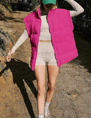 Allegra Dames Puffer Bodywarmer – Lichtgewicht Gewatteerd Vest met Stijlvol Silhouet