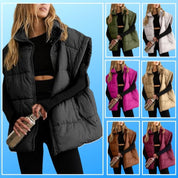 Allegra Dames Puffer Bodywarmer – Lichtgewicht Gewatteerd Vest met Stijlvol Silhouet