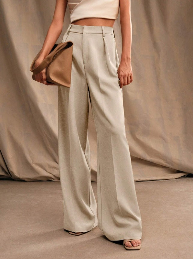 Camille Moretti | High-Waist Wide Leg Broek
