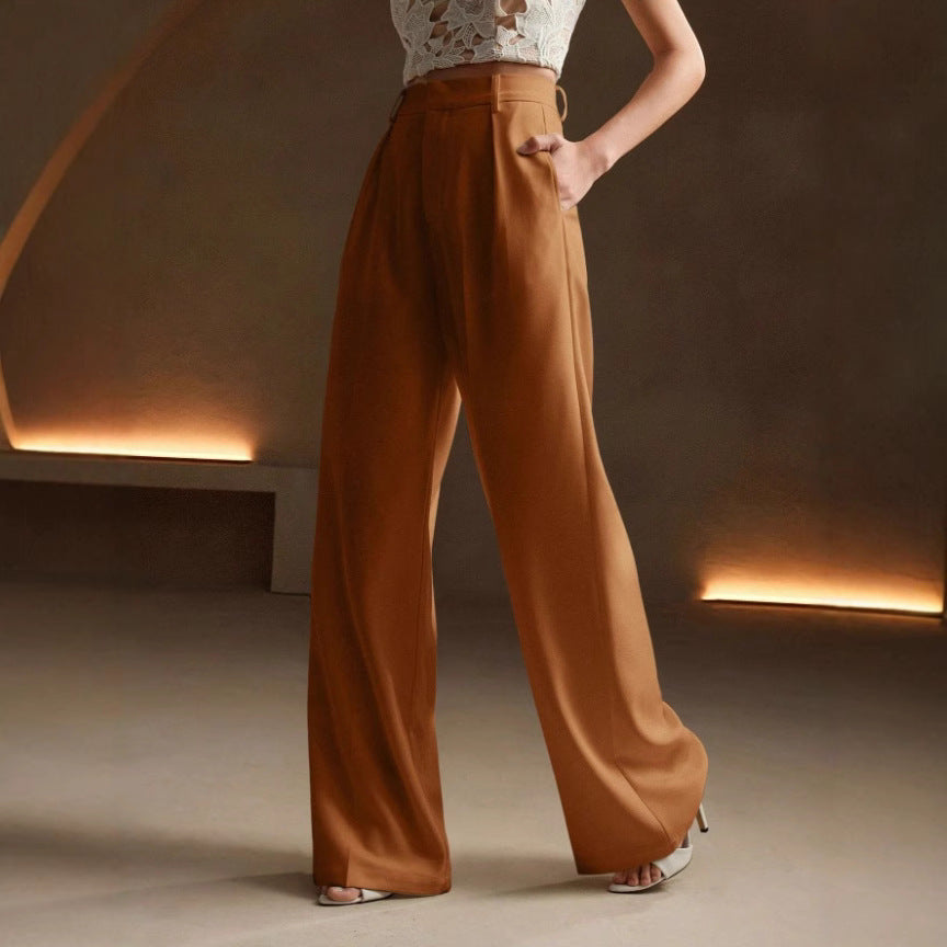 Camille Moretti | High-Waist Wide Leg Broek