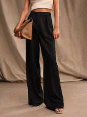Camille Moretti | High-Waist Wide Leg Broek