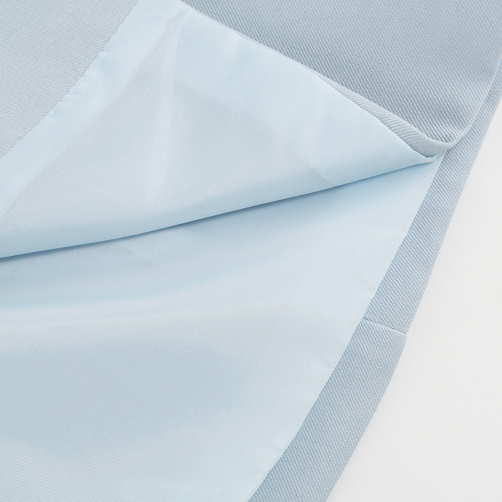 Gianna Blazer mini jurk dames – korte blazerjurk met ceintuur en gouden knopen