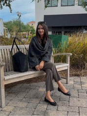 Isabella Jas | Classy Damesjas met Losse Pasvorm en Zachte Stof