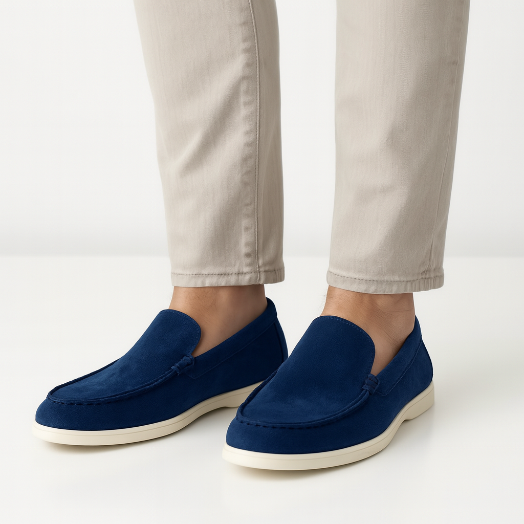 Diego La Rossa | Suède Instapschoenen voor Heren