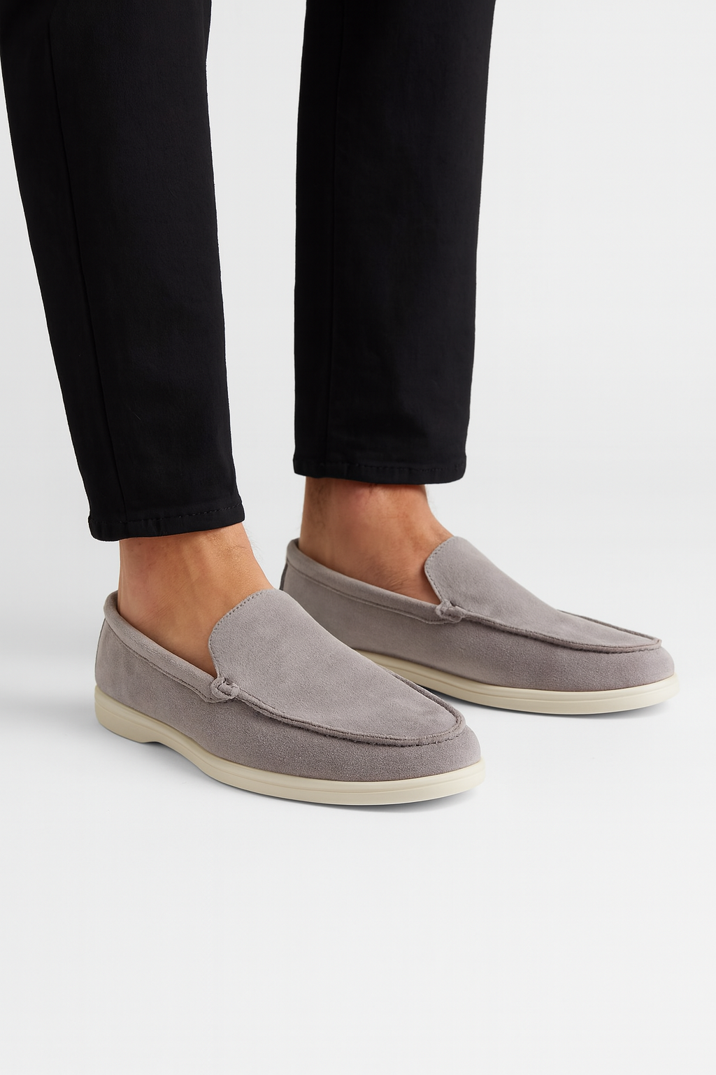 Diego La Rossa | Suède Instapschoenen voor Heren