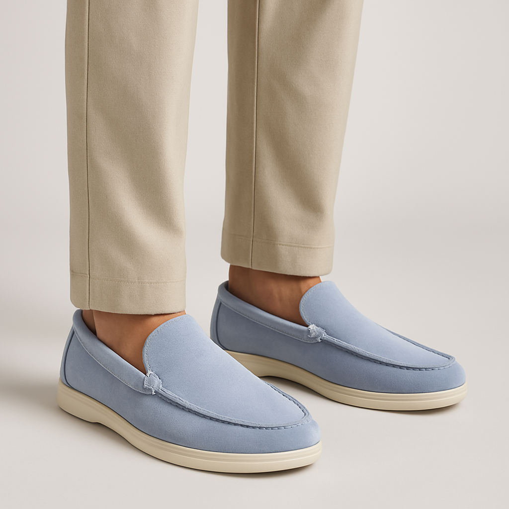 Diego La Rossa | Suède Instapschoenen voor Heren