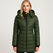 Sienna Dubois | Luxe Lange Winterjas met Capuchon