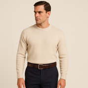 Marco Bellini | Heren riem van echt rundleer met pin-gesp