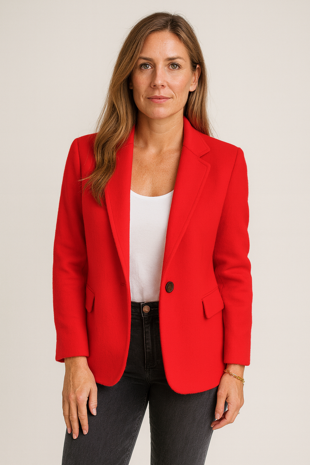 Giulia Ravelli | Luxe Wolmix Damesjas met Tijdloze Elegantie