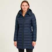 Sienna Dubois | Luxe Lange Winterjas met Capuchon