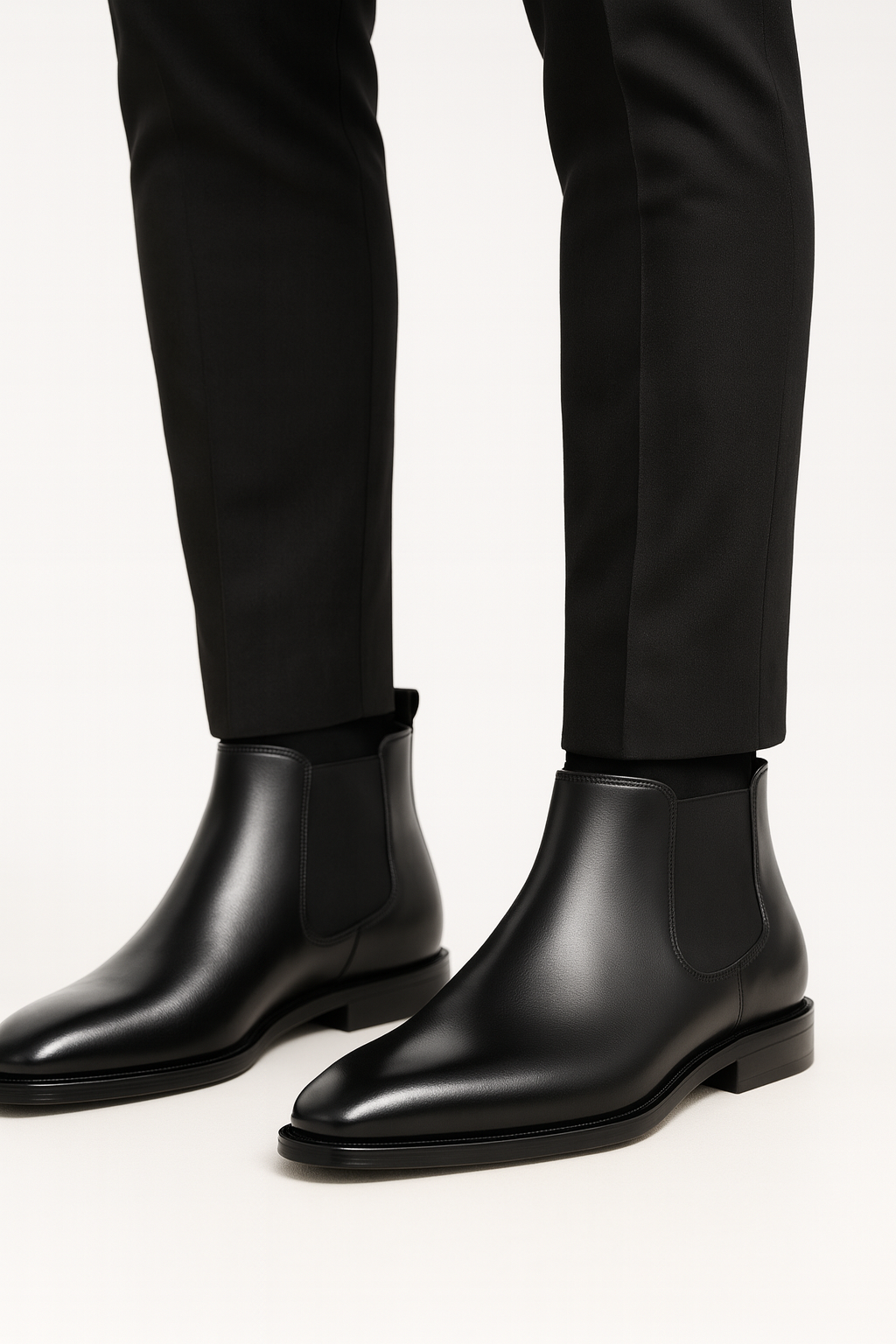 Dario Pontini | Walker Chelsea Boots van Leer