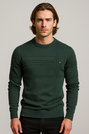 Alessandro Vitale | Luxe Fijngebreide Heren Trui