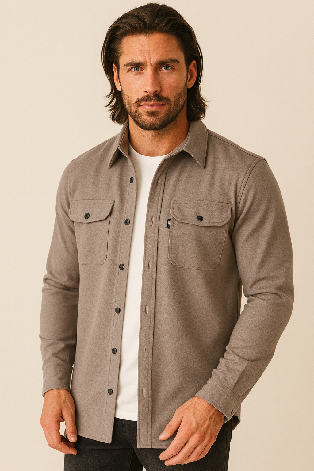 Lorenzo Montanari | Trendy Heren Overhemd voor de Herfst