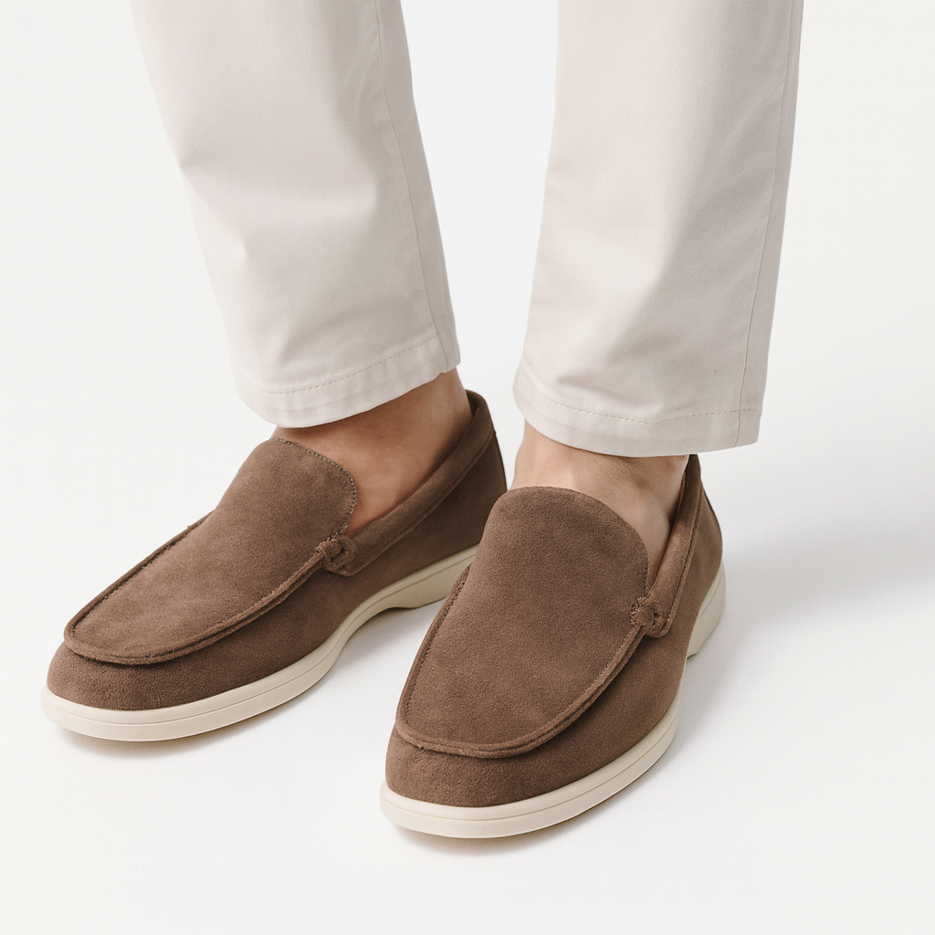 Diego La Rossa | Suède Instapschoenen voor Heren