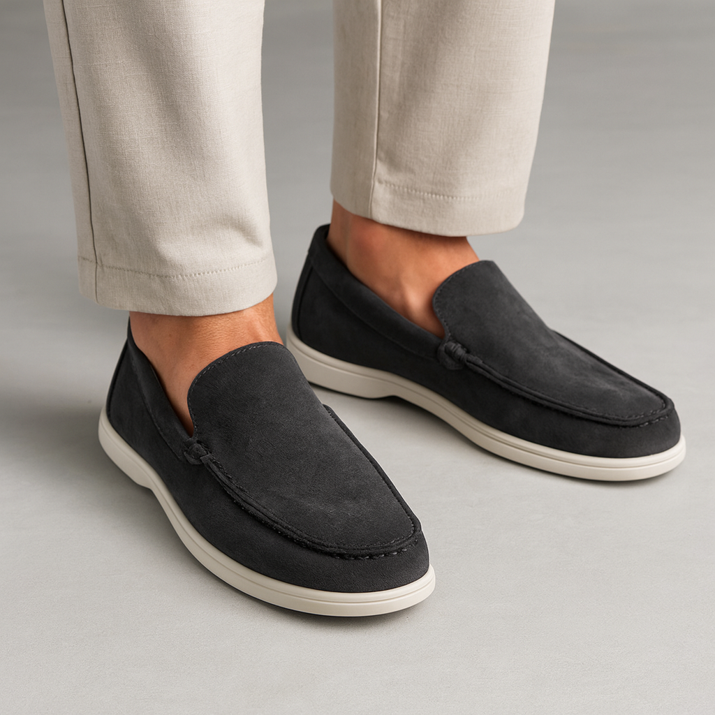 Diego La Rossa | Suède Instapschoenen voor Heren