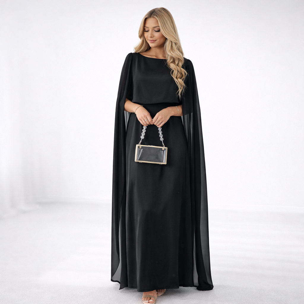 Lucia Valente Maxi Jurk Dames – Elegante Luchtige Jurk voor Voorjaar en Zomer