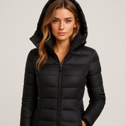 Sienna Dubois | Luxe Lange Winterjas met Capuchon