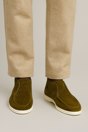 Marco Bellini | Eenvoudige Lage Sneakers van Premium Leer