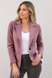 Giulia Ravelli | Luxe Wolmix Damesjas met Tijdloze Elegantie
