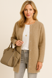 Alessandro Moretti | Wol-Mohair Vest met Tijdloze Elegant