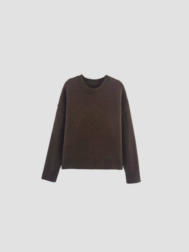 Elisa Zachte dames trui van fijn breisel – comfortabele gebreide trui met tijdloze uitstraling