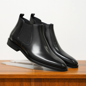 Dario Pontini | Walker Chelsea Boots van Leer
