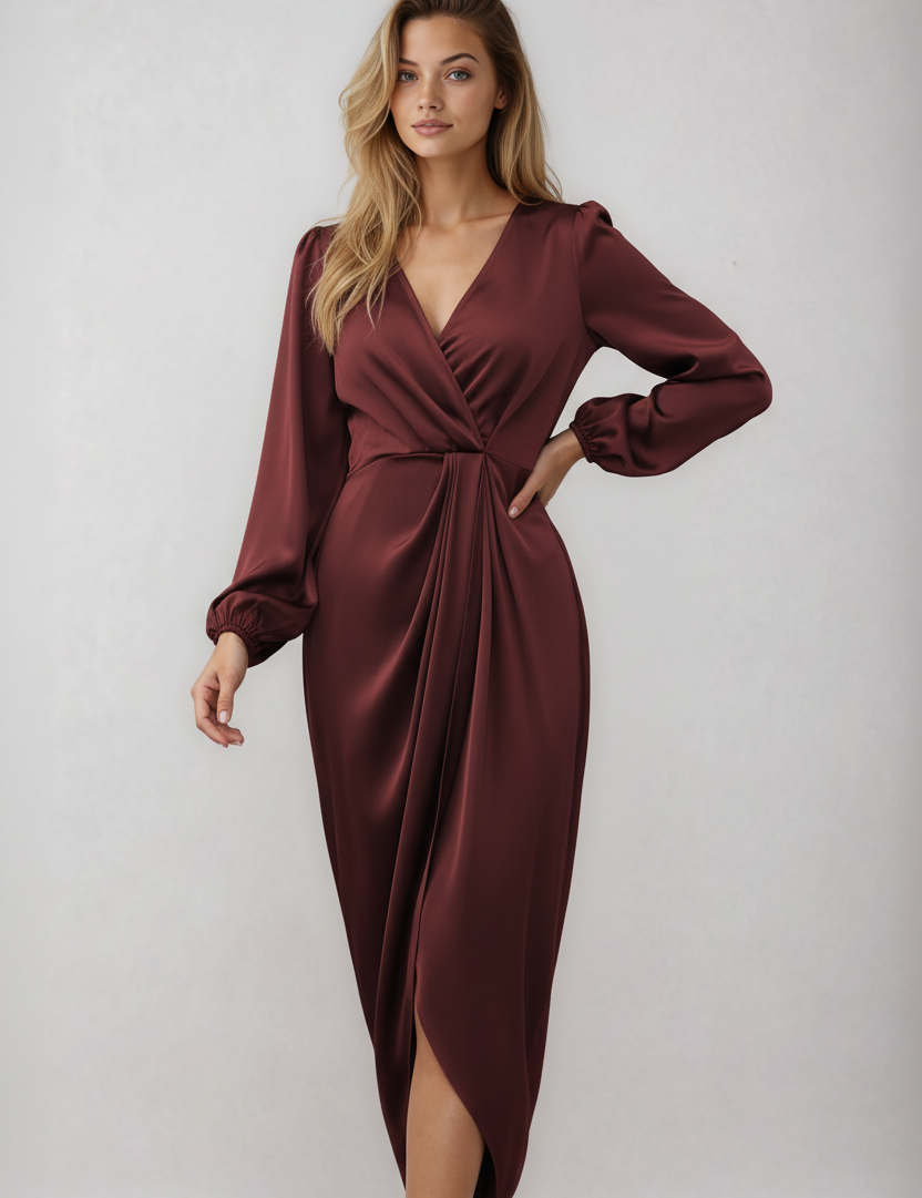 Diana___Dames_Midi_Jurk_-_Elegante_Wikkelstijl__Flatterend_V-Halsontwerp_1.png