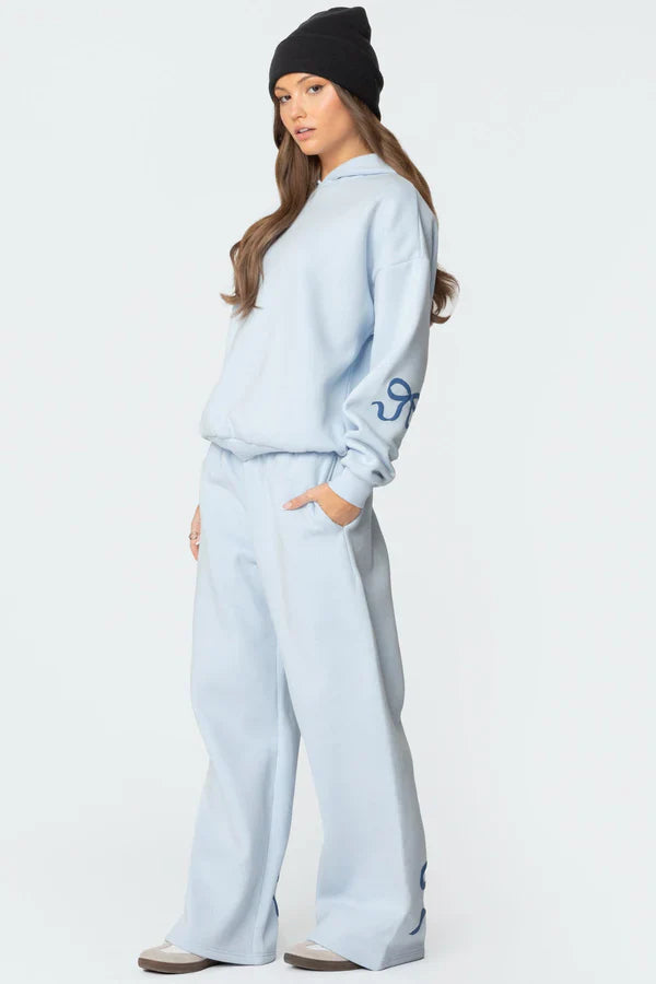 Amelia Urban Fusion Trainingspak | Trendy Oversized Tracksuit met Strikdetails en Comfortabele Fit