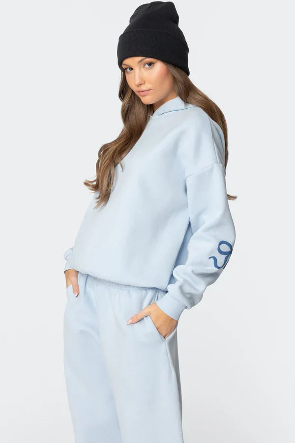 Amelia Urban Fusion Trainingspak | Trendy Oversized Tracksuit met Strikdetails en Comfortabele Fit