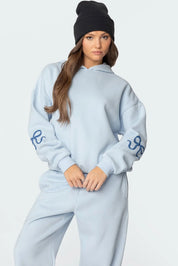 Amelia Urban Fusion Trainingspak | Trendy Oversized Tracksuit met Strikdetails en Comfortabele Fit