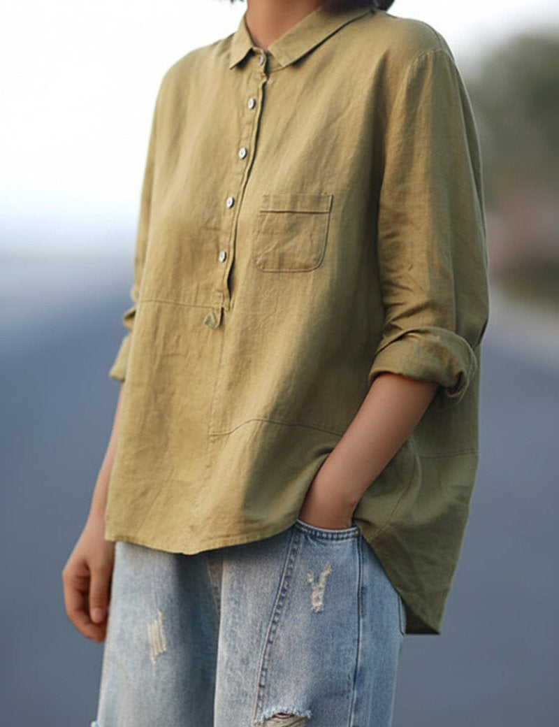 Elegant_Casual_Blouse_-_Hip-Length_Relaxed_Fit_Cotton_Top_for_Everyday_Wear_3.jpg