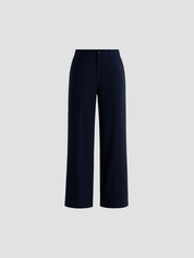 Giovanna Elegante dames pantalon met hoge taille – wijde stofbroek met stijlvolle pasvorm