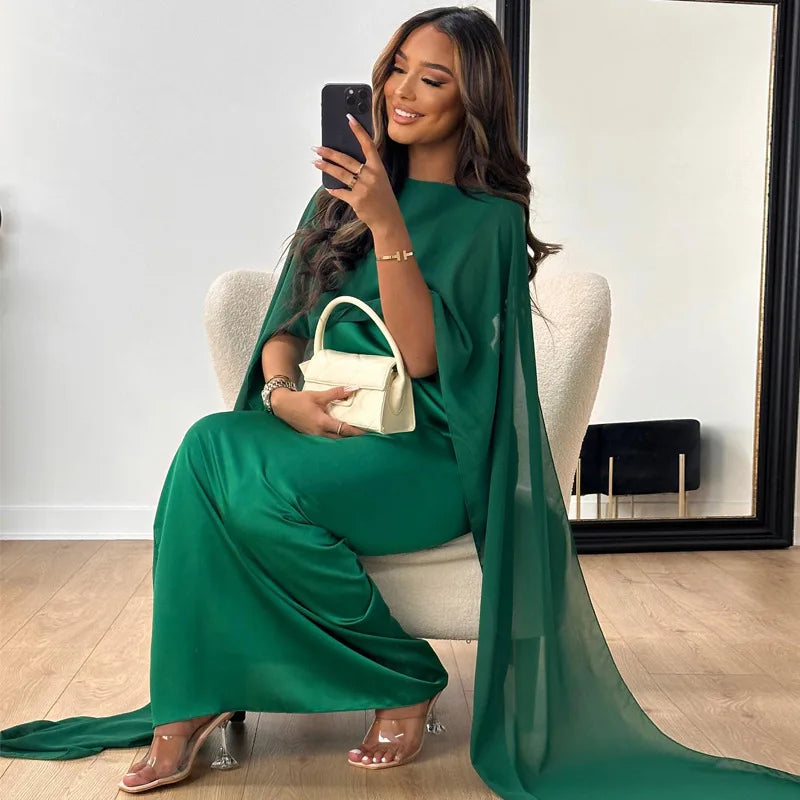Lucia Valente Maxi Jurk Dames – Elegante Luchtige Jurk voor Voorjaar en Zomer