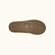 Isabella Conti | Luxe Suède Pantoffels met Schapenwol Voering