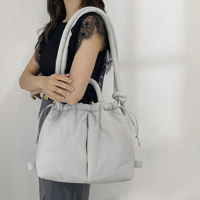 Puffer Handtas Dames | Ruime Gewatteerde Tas met Stijl – Sofía Valenti