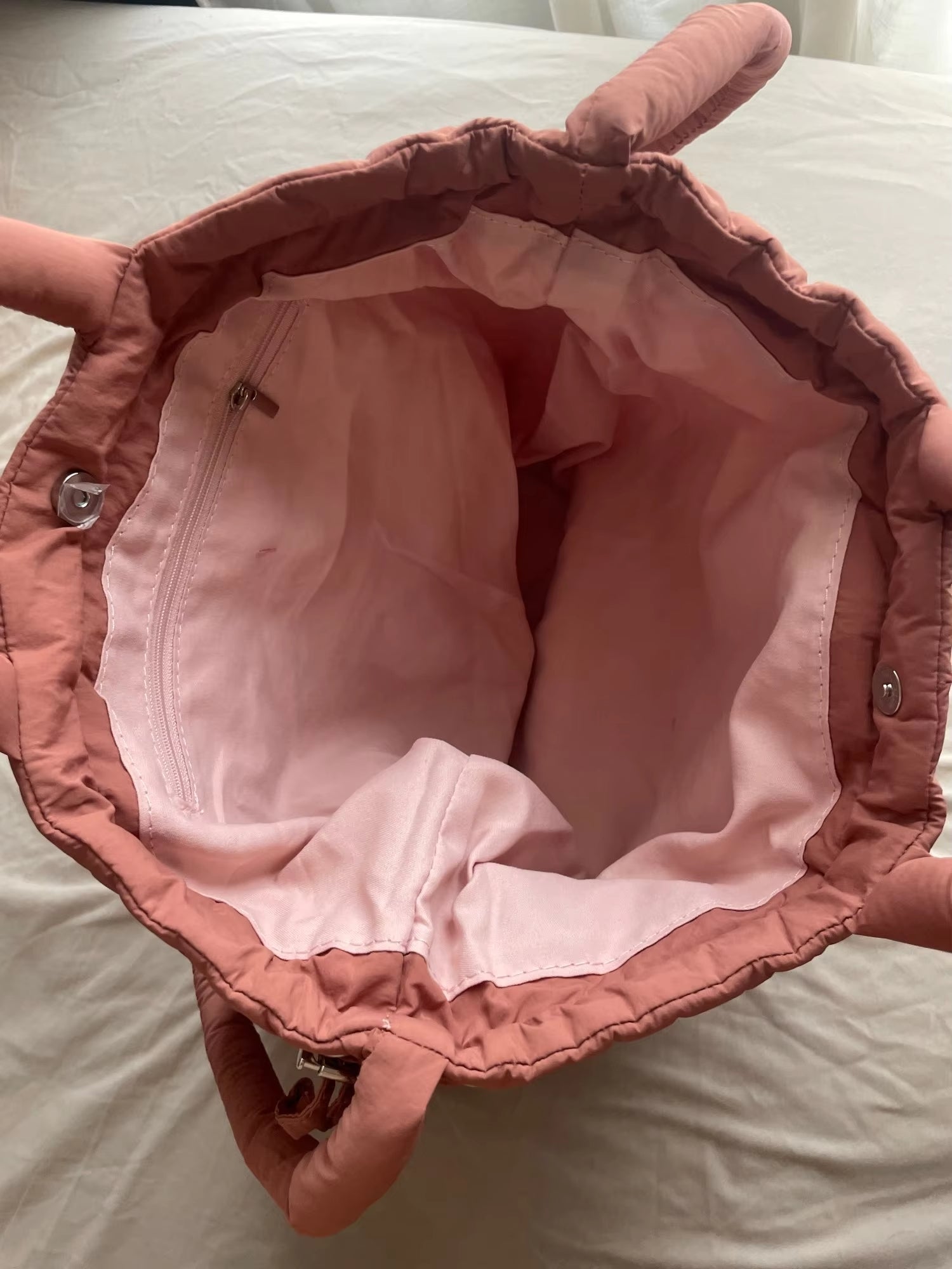 Puffer Handtas Dames | Ruime Gewatteerde Tas met Stijl – Sofía Valenti