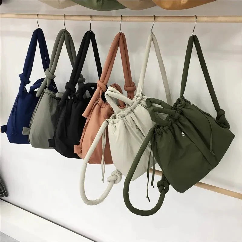 Puffer Handtas Dames | Ruime Gewatteerde Tas met Stijl – Sofía Valenti