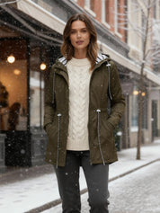 Serena Waterdichte lange dames jas – stijlvol all-season jack licht en comfortabel