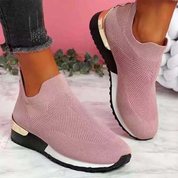 Lara Dames slip-on sneakers met puntige neus – stijlvolle en comfortabele schoenen