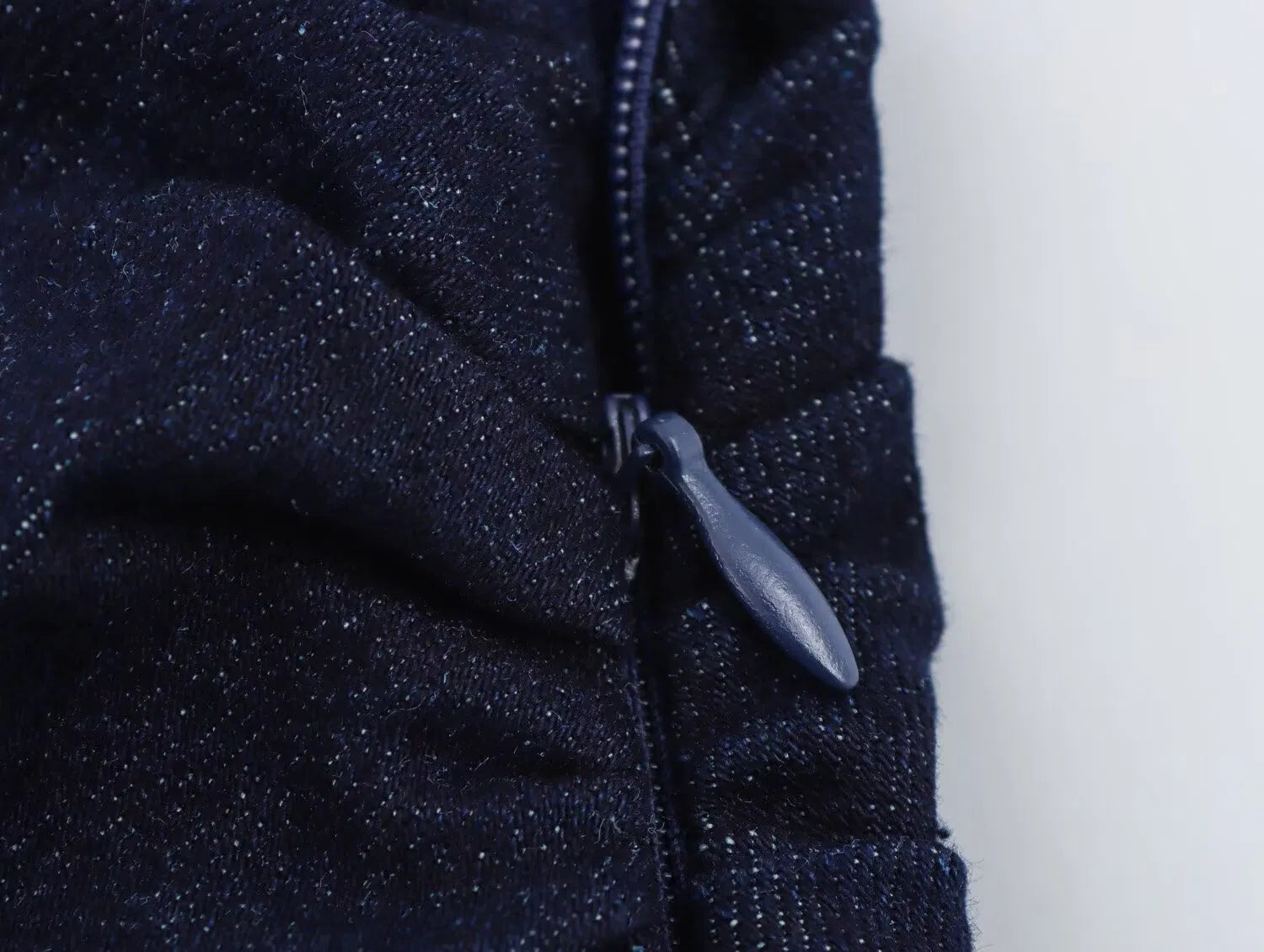 Denim Mini Jurk Dames Mouwloos met Knoopjes en Borstzakken - Donkerblauw - Maelen