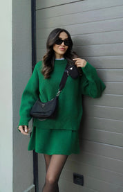 Liora set – dames herfstset met losse fit & luxe wolmix | Trendy co-ord outfit voor elke gelegenheid