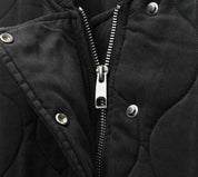 Sienna Gewatteerde bomber winterjas dames – oversized quilted jas met casual look