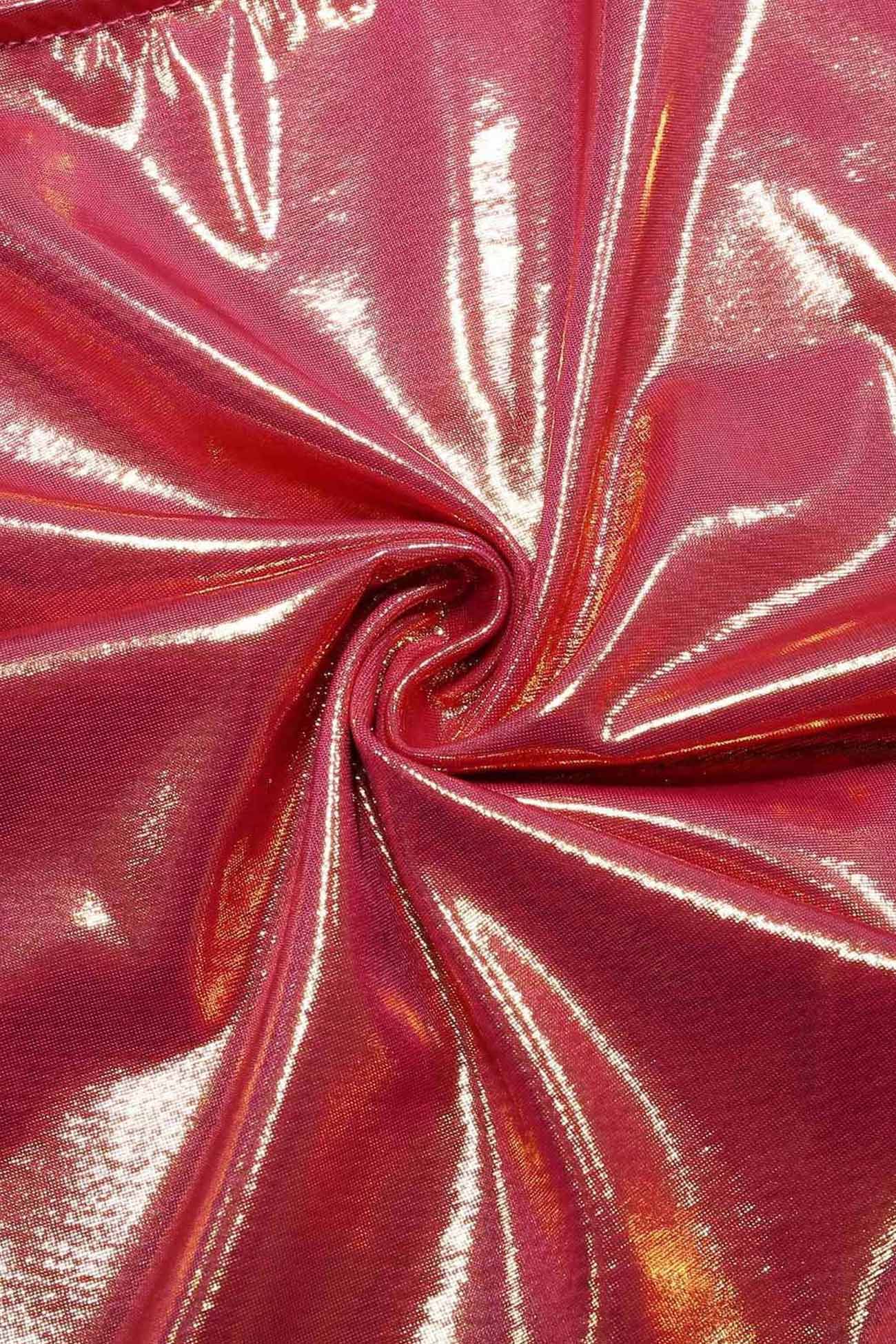 Loïs Set | Glanzende Tweedelige Dames Set met Crop Top en Wijde Broek